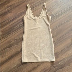 Beige/gold dress